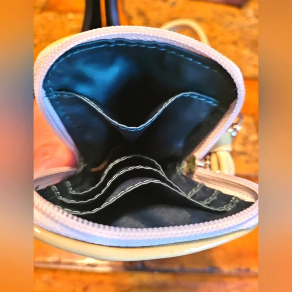 Coach Cream Wristlet - Picture 3 of 4